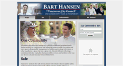 Desktop Screenshot of barthansen.com